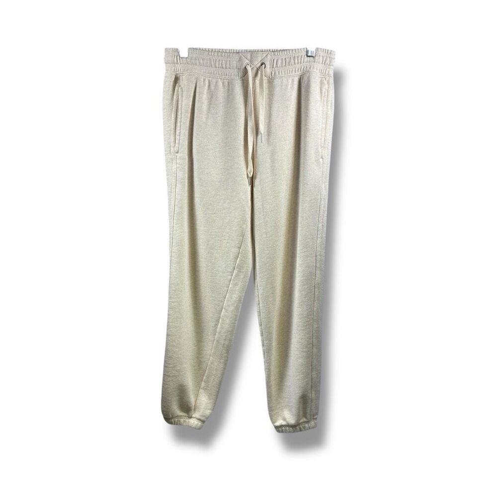 AERIE Pull-up Sweatpants in Oatmeal Size S